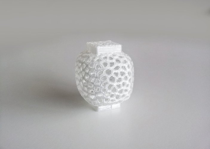 Voronoi Wind Vase 1 3D Print 45024