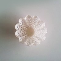 Voronoi Pumpkin bowl 1 - Thumbnail 1