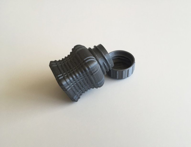 Bottle and Screw Cap 43