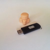 Small Bottle and Screw Cap 33 3D Printing 45049