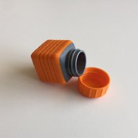 Small Bottle and Screw Cap 22 3D Printing 45064