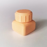 3D Printed Bottle and Screw Cap 5 by David Mussaffi