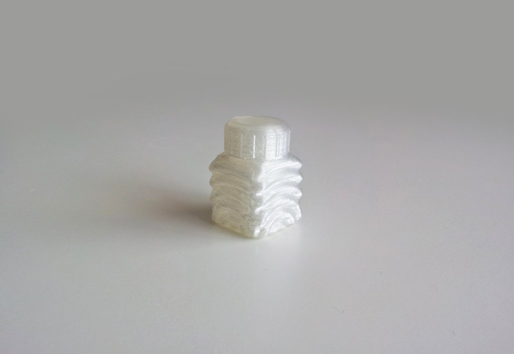 3D Printed Bottle and Screw Cap 5 by David Mussaffi