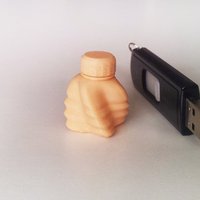 Bottle and Screw Cap 5 - Thumbnail 3