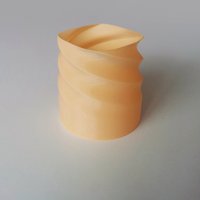 Small  Simple Twisted Vase 5 3D Printing 45087