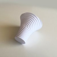Small Ripple Vase 2 3D Printing 45097