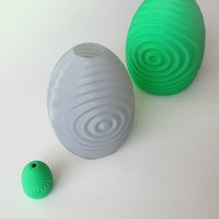 Small Ripple Vase 1 3D Printing 45100