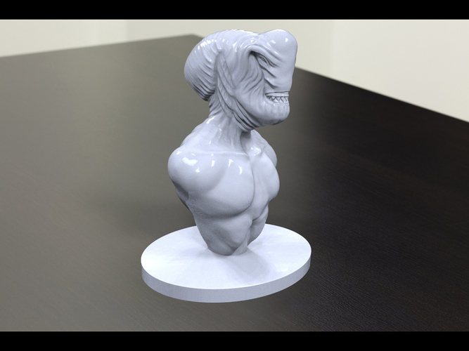Alien Concept 2 Bust 3D Print 4513