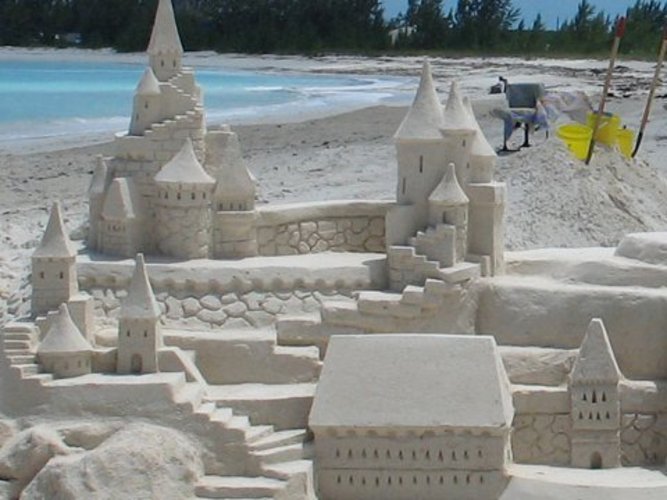 castle sand tools