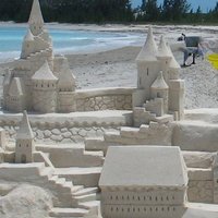 Small castle sand tools 3D Printing 45254