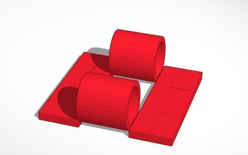 Skate Park With Double Skate Tube
