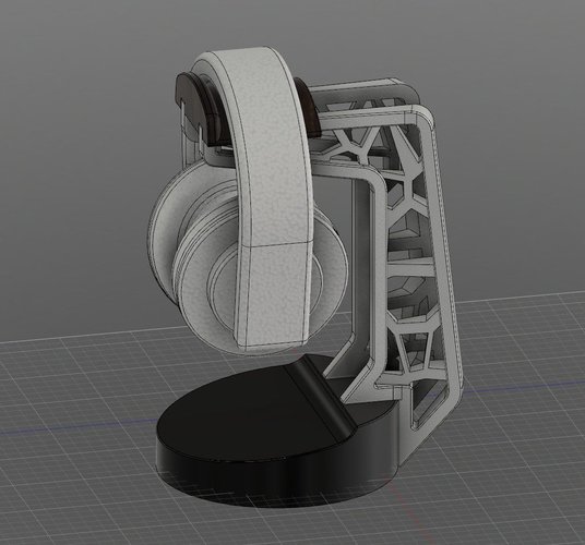 Headphone Stand 3D Print 45387