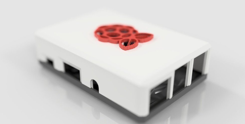 3d printed raspberry pi 3 (2 and b ) case by adam.molnar.1@gmail.com ... Case in 3d