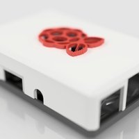 Small Raspberry Pi 3 (2 and B+) case 3D Printing 45389
