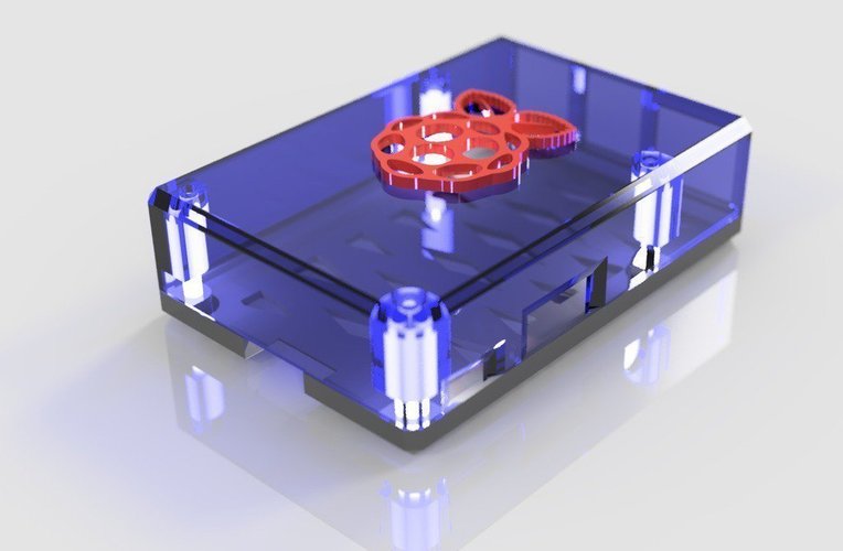 Raspberry Pi 3 (2 and B+) case 3D Print 45393