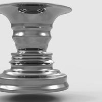 Head Profile Candle Holder - Thumbnail 2