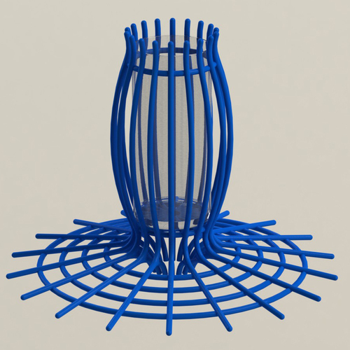 Glass to Flower Vase 3D Print 454