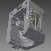 Small J-Head Bracket with Servo mount for Auto Bed Leveling - Prusa i3 3D Printing 45446