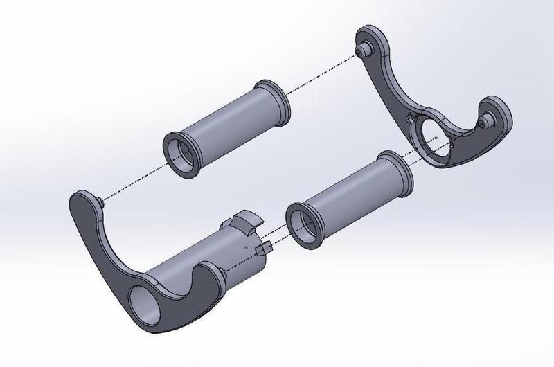 D5s Mini ball bearing spool holder.