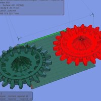 Small Luxor Gear - Face normals repaired 3D Printing 45592