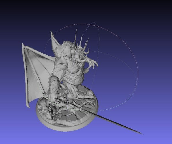 Daemon Prince Behemoth 3D Print 45598