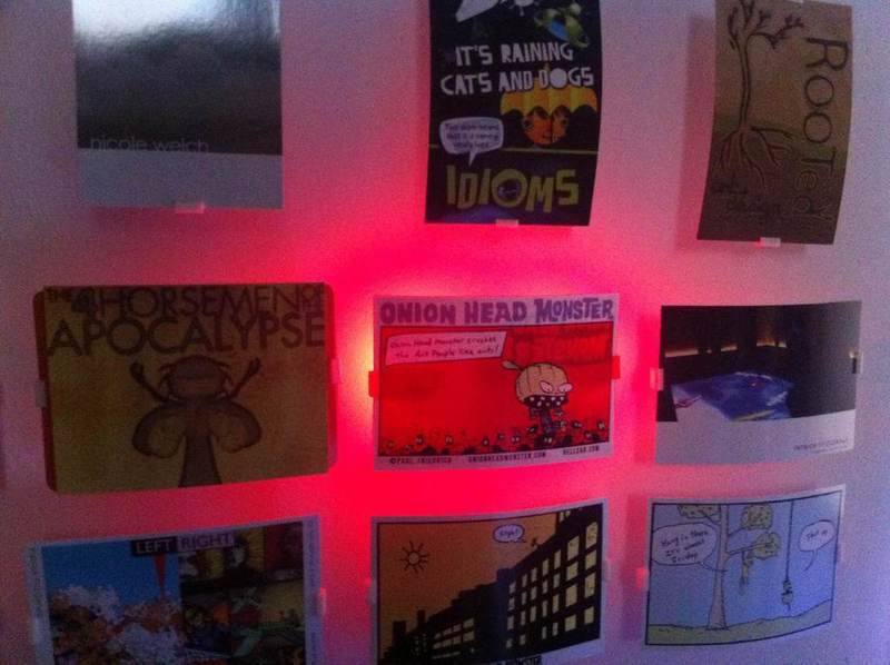 Floating LED Photo Frame - Pinshape