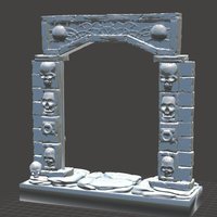 Stone Archway Dungeon Door - Thumbnail 3