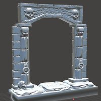 Stone Archway Dungeon Door - Thumbnail 4