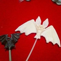 Small Vampire Bat - miniature 3D Printing 45645
