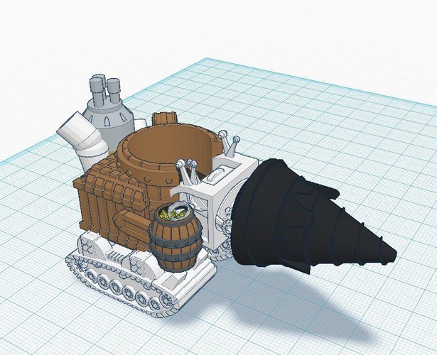 Gnome Driller Tunneler 3D Print 45657
