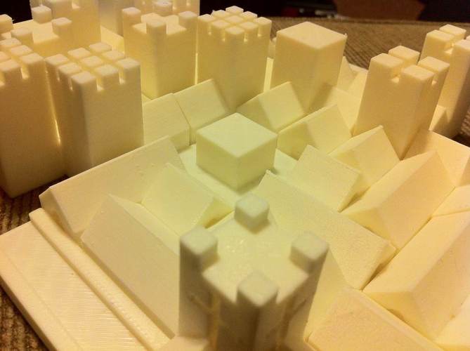 Cathedral Game 3D Print 45694