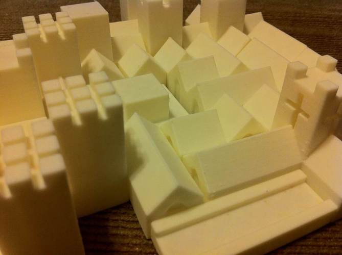 Cathedral Game 3D Print 45695