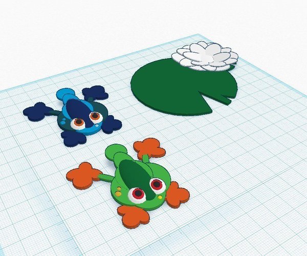 Frog Flipper; Lily Pad Game - work in progress