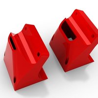 Robo 3D R1 Double 40 mm fan setup - hexagon hot end - Thumbnail 1