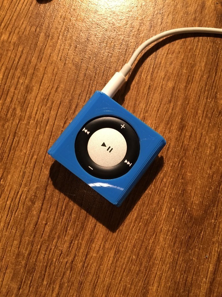 3D Printed iPod Shuffle slim case by 3DMX