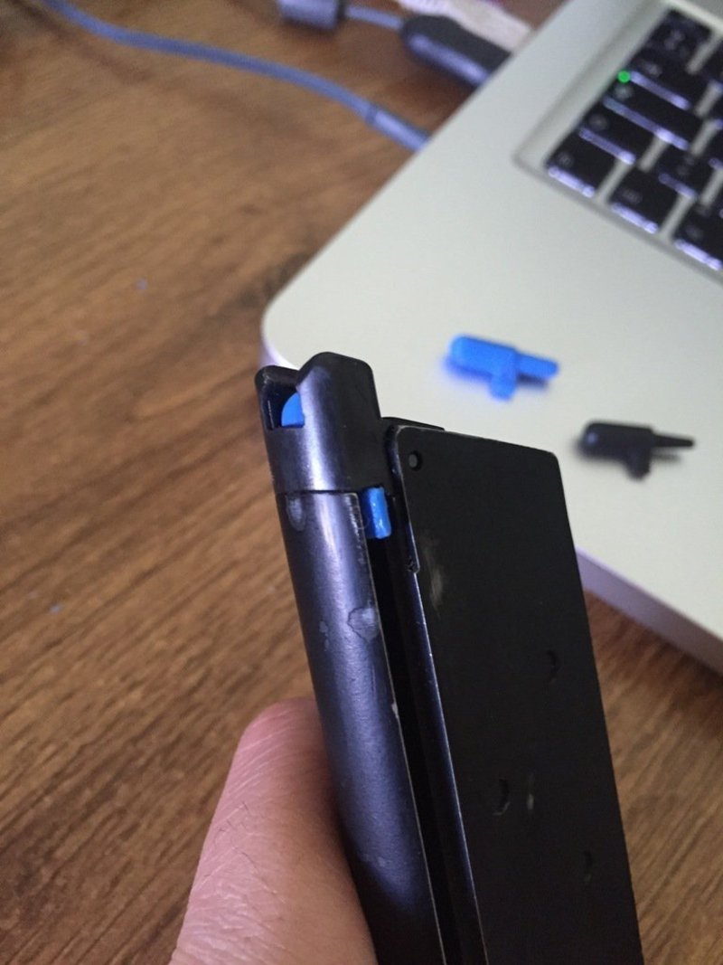 Correct WE 1911 Airsoft magazine follower