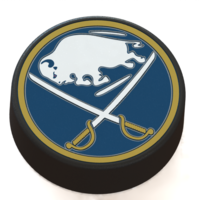 Small Buffalo Sabres logo on hockey puck 3D Printing 46141