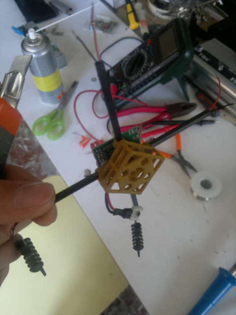 mini quadricopter internal frame