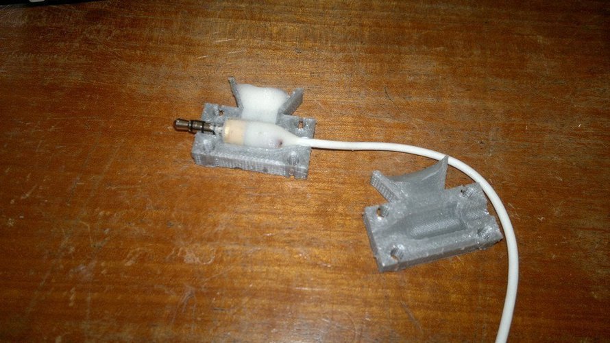 headphones jack repair rubber mold 3,5mm 3D Print 46189