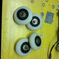 &makers Inline skate wheel 70mm rubber + ABS / PLA / NYLON - Thumbnail 3