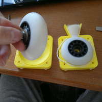 &makers Inline skate wheel 70mm rubber + ABS / PLA / NYLON - Thumbnail 6