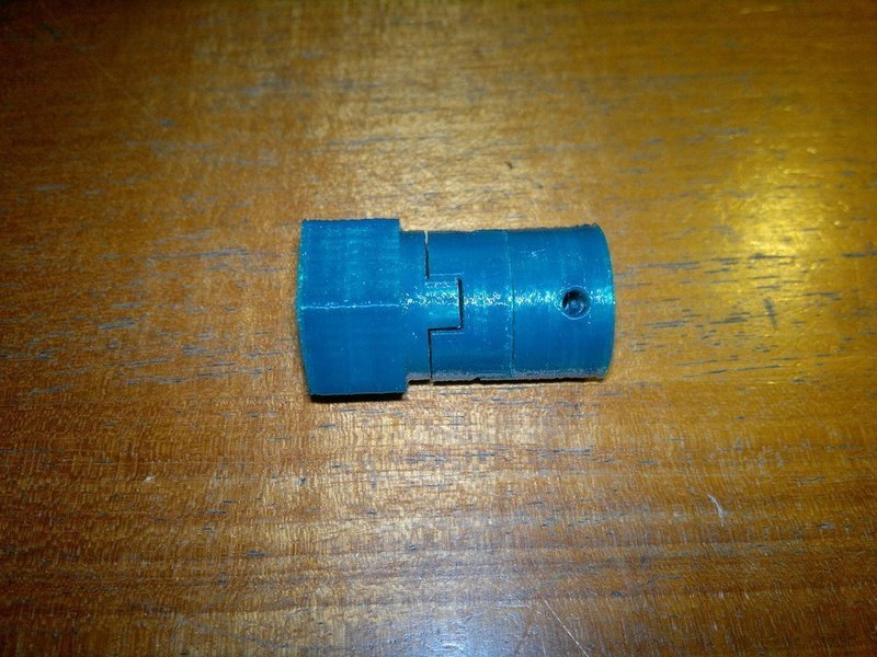 oldham Z coupler for RepRap with downside z motors