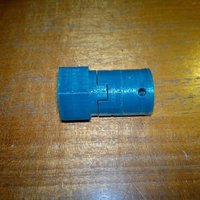 Small oldham Z coupler for RepRap with downside z motors 3D Printing 46206