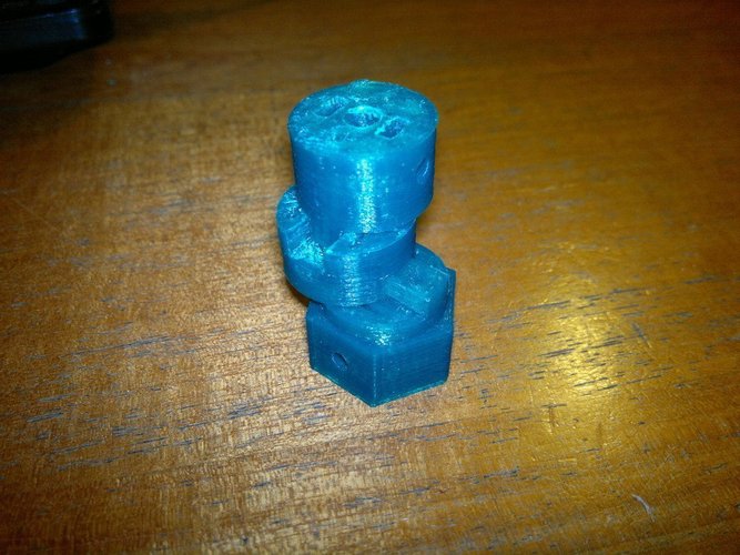 oldham Z coupler for RepRap with downside z motors 3D Print 46207