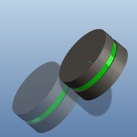 Printable wheel for rc cars with rim and mold for the rubber - Thumbnail 7