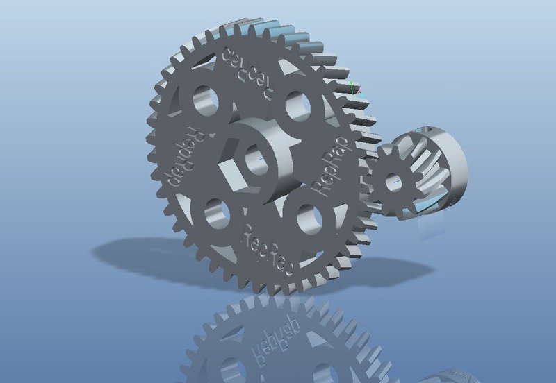 Driven Gear wade-based for extruder