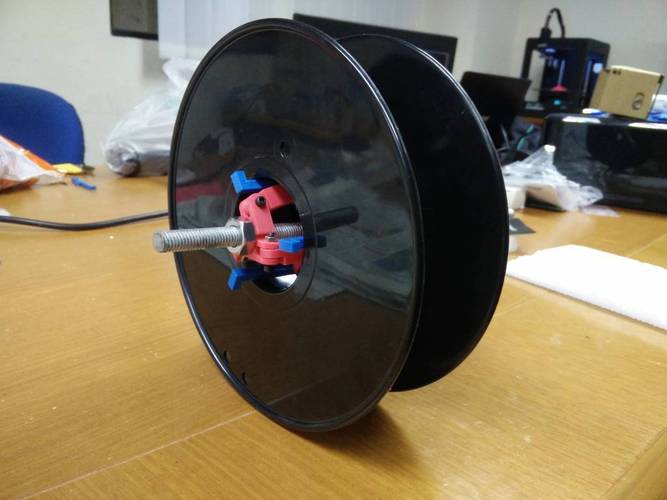 Mechanical Spool Holder 3D Print 46351