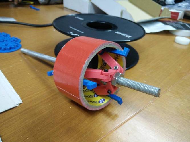 Mechanical Spool Holder 3D Print 46352