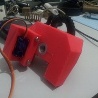 Geeetech Carriage Compatible Groove Mount v2 with Servo Mount - Thumbnail 2