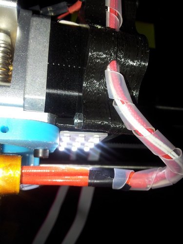 Wire Clamp on Stepper Motor 3D Print 46367
